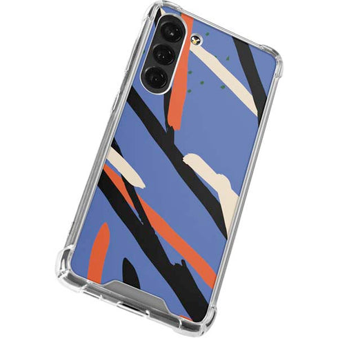 Abstract Lines Galaxy S24 FE Clear Case