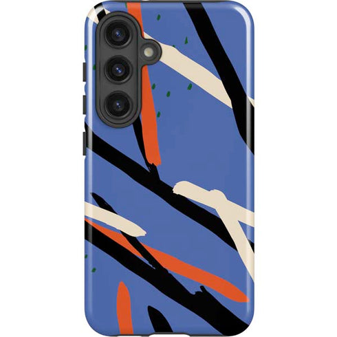Abstract Lines Galaxy S25 Impact Case