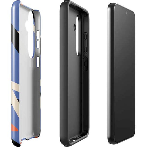 Abstract Lines Galaxy S25 Impact Case