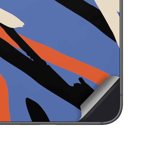 Abstract Lines Galaxy S25 Plus Skin