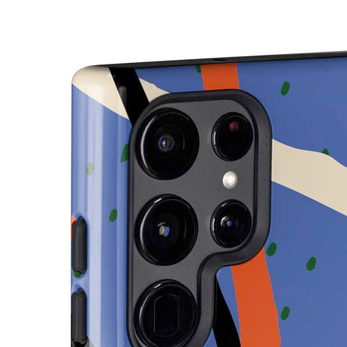Abstract Lines Galaxy S25 Ultra Impact Case