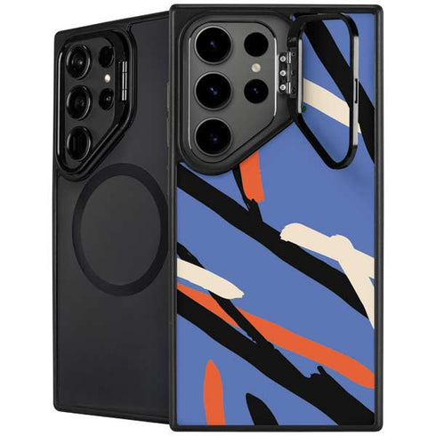 Abstract Lines Galaxy S24 Ultra Kickstand Case