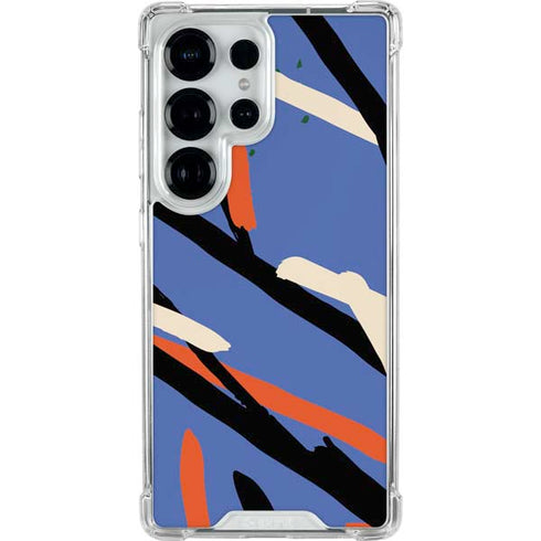 Abstract Lines Galaxy S25 Ultra Clear Case