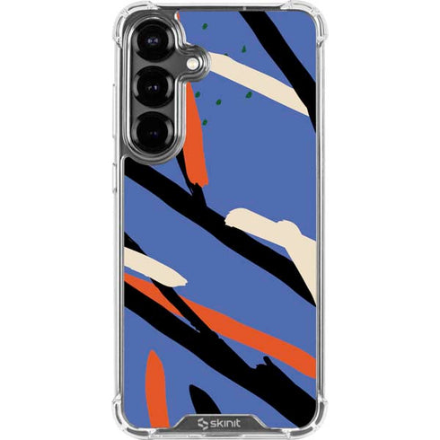 Abstract Lines Galaxy S26 Clear Case