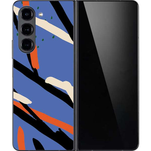 Abstract Lines Galaxy Z Fold5 5G Skin