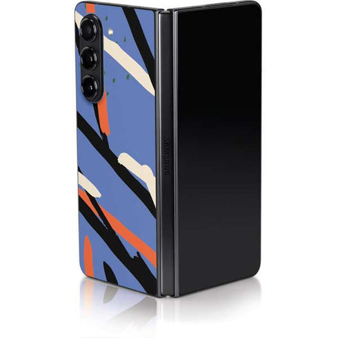 Abstract Lines Galaxy Z Fold5 5G Skin