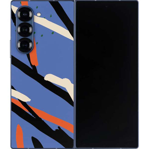 Abstract Lines Galaxy Z Fold6 Skin