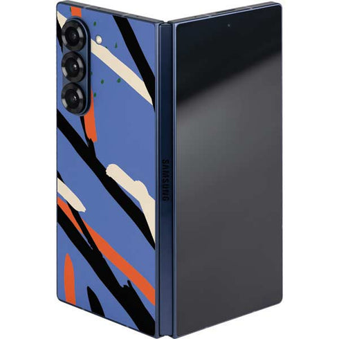 Abstract Lines Galaxy Z Fold6 Skin