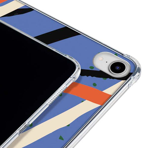 Abstract Lines iPad 11th Gen (2025) Clear Case