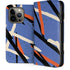 Abstract Lines iPhone 13 Pro Folio Case