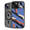 Abstract Lines iPhone 14 Kickstand Case