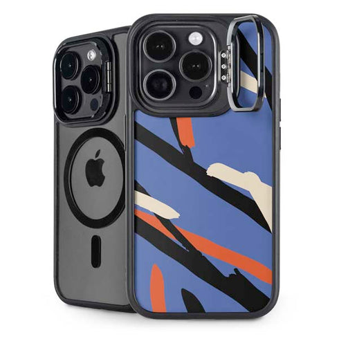 Abstract Lines iPhone 14 Pro Max Kickstand Case