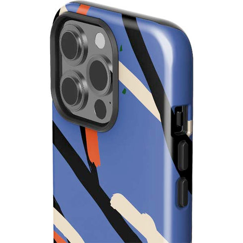 Abstract Lines iPhone 15 Pro Impact Case