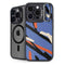 Abstract Lines iPhone 15 Pro Max Kickstand Case