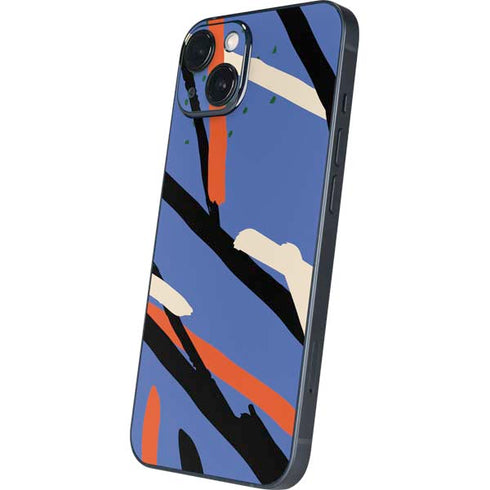 Abstract Lines iPhone 15 Skin