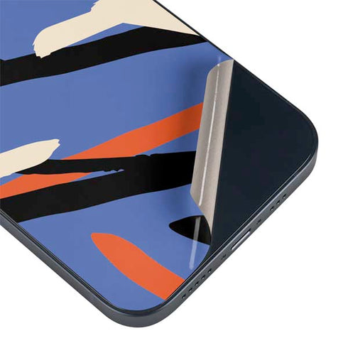 Abstract Lines iPhone 15 Skin