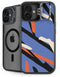 Abstract Lines iPhone 16 Plus Kickstand Case