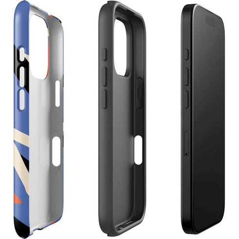Abstract Lines iPhone 16 Pro Impact Case