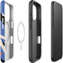 Abstract Lines iPhone 16 Pro Magsafe Impact Case