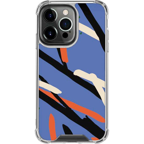 Abstract Lines iPhone 16 Pro Max Clear Case