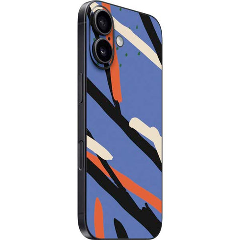 Abstract Lines iPhone 16 Skin