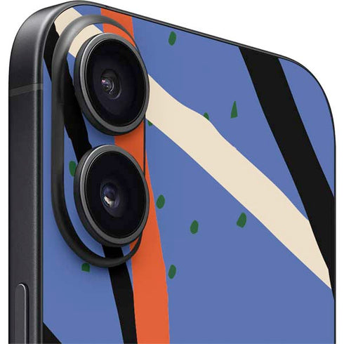 Abstract Lines iPhone 16 Skin