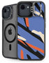 Abstract Lines iPhone 16e Kickstand Case
