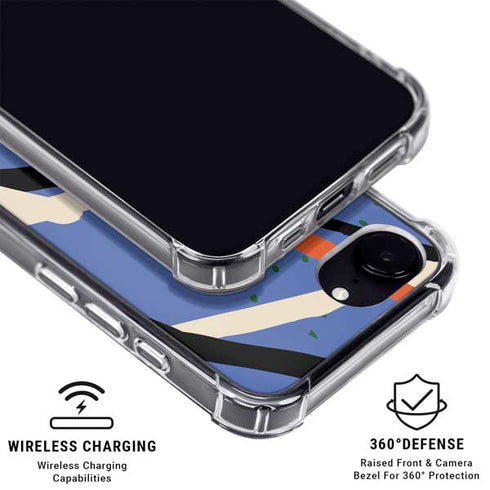Abstract Lines iPhone 16e MagSafe Case