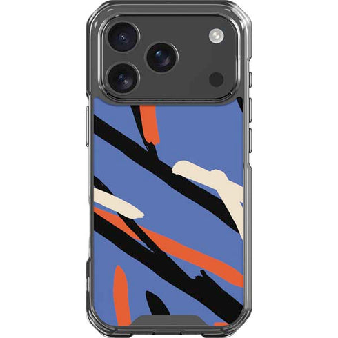 Abstract Lines iPhone 18 Pro Clear Case