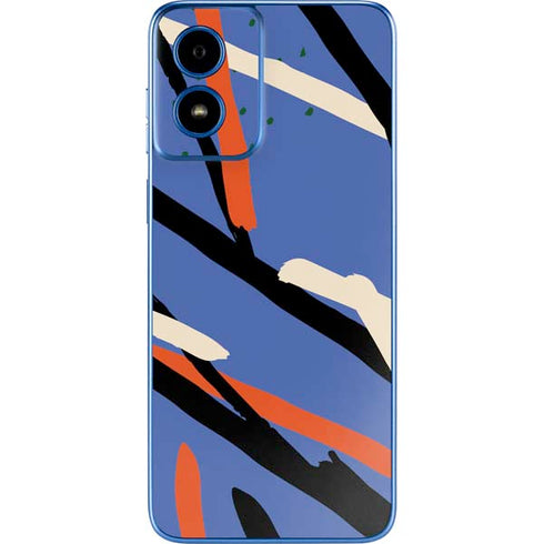 Abstract Lines Moto G Play 4G (2024) Skin