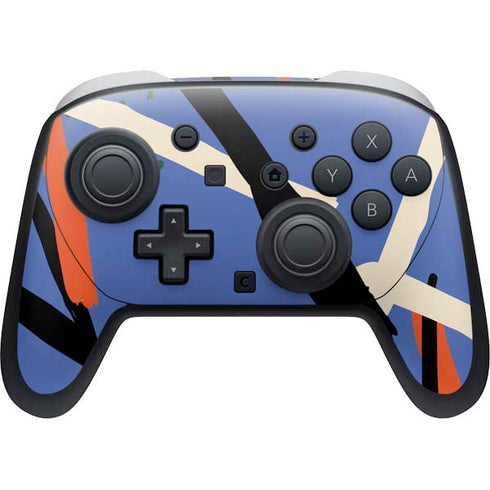 Abstract Lines Nintendo Switch 2 (2025) Pro Controller Skin