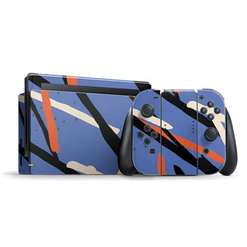 Abstract Lines Nintendo Skins