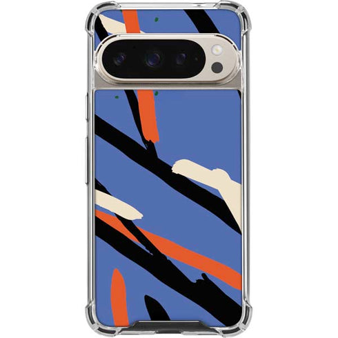 Abstract Lines Pixel 9/9 Pro Clear Case