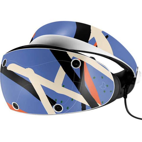 Abstract Lines PlayStation VR2 Skin
