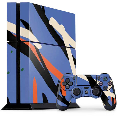 Abstract Lines PlayStation PS4 Skins