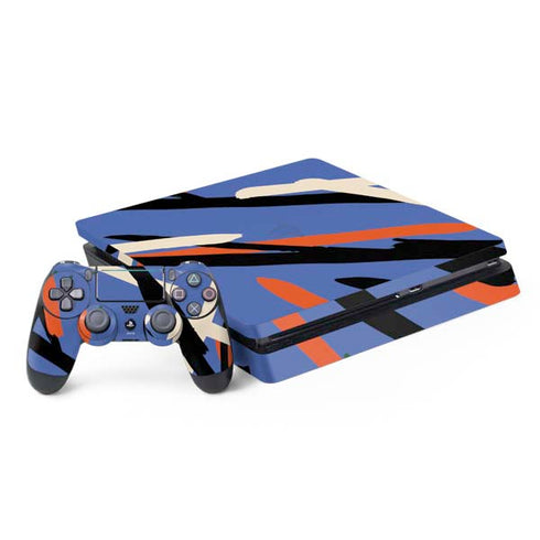 Abstract Lines PlayStation PS4 Skins