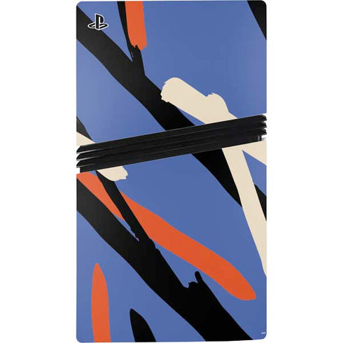 Abstract Lines PS5 Pro Disk Bundle Skin