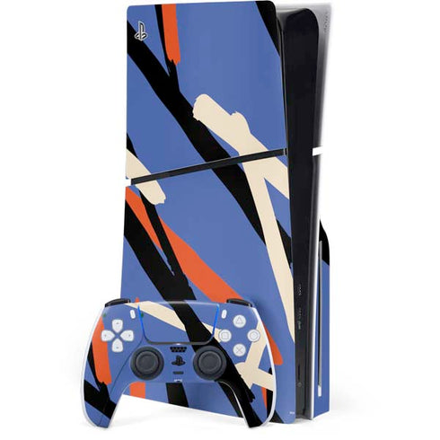 Abstract Lines PlayStation PS5 Skins