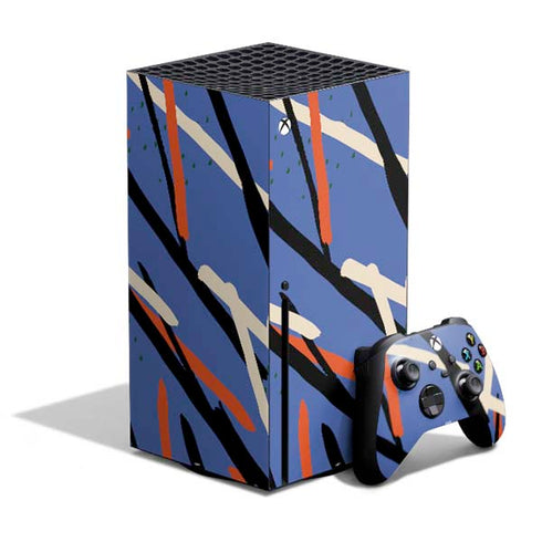 Abstract Lines Xbox Series X Bundle Skin