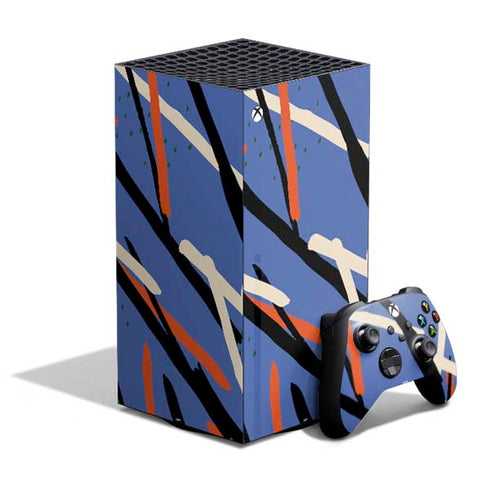 Abstract Lines XBox Series X Digital Edition Bundle Skin