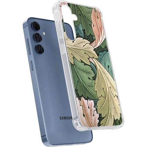 Acanthus by William Morris Galaxy A55 5G Clear Case