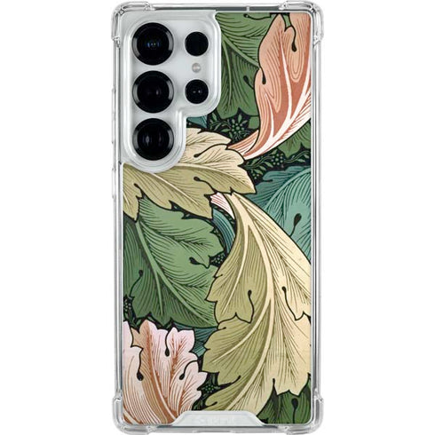 Acanthus by William Morris Galaxy S25 Ultra Clear Case