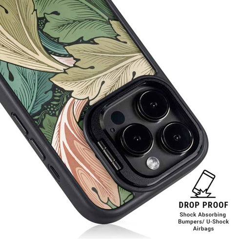 Acanthus by William Morris iPhone 13 Pro Kickstand Case