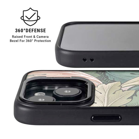 Acanthus by William Morris iPhone 15 Plus Kickstand Case