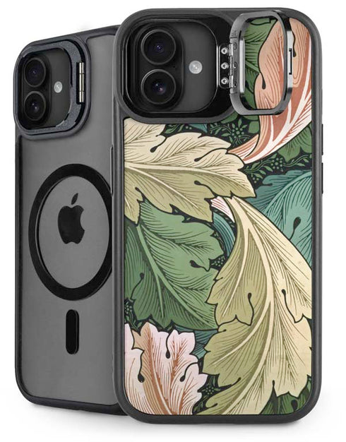 Acanthus by William Morris iPhone 16 Kickstand Case