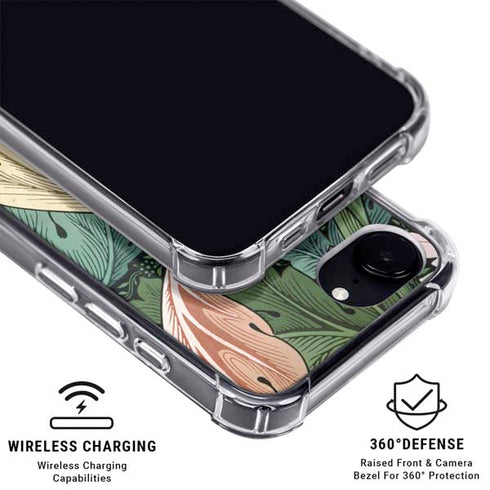 Acanthus by William Morris iPhone 16e MagSafe Case