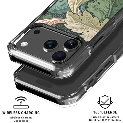 Acanthus by William Morris iPhone 18 Pro Clear Case