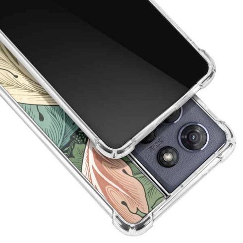 Acanthus by William Morris Moto G 5G (2025) Clear Case