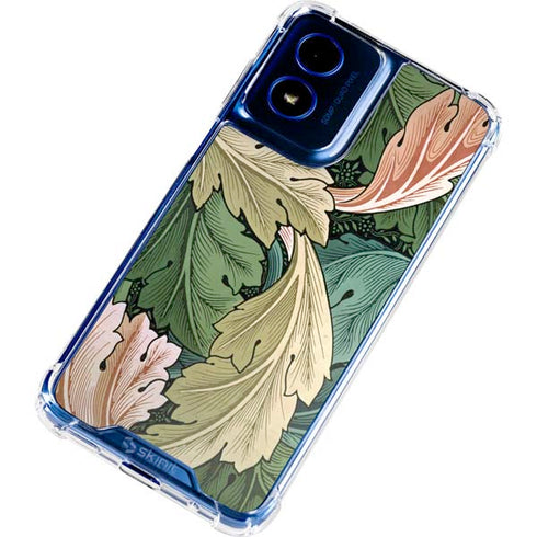 Acanthus by William Morris Moto G 5G (2024) Clear Case