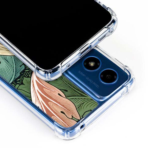 Acanthus by William Morris Moto G Play 4G (2024) Clear Case